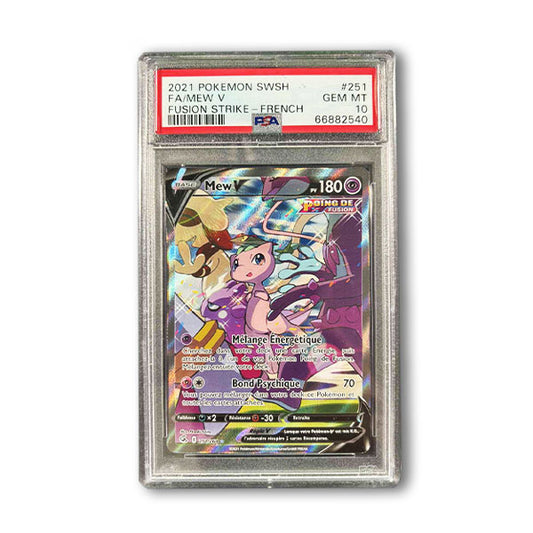 Mew V Alt PSA 10 Français | Poing de Fusion
