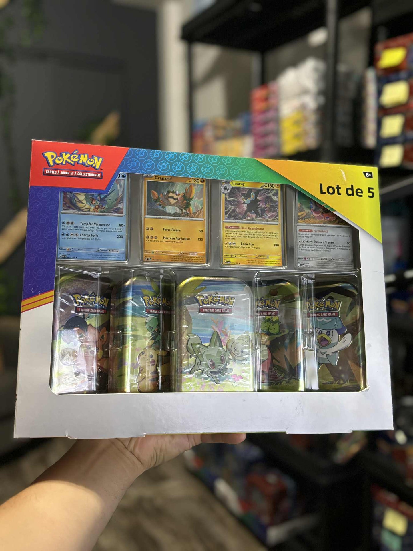 Pokémon Ecarlate & Violet | Lot de 5 mini tins [Français]