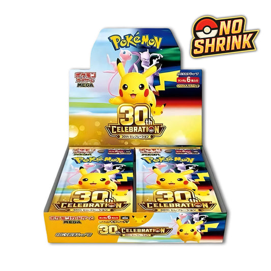 Display Pokémon | 30th Anniversary | No Shrink [Japonais]