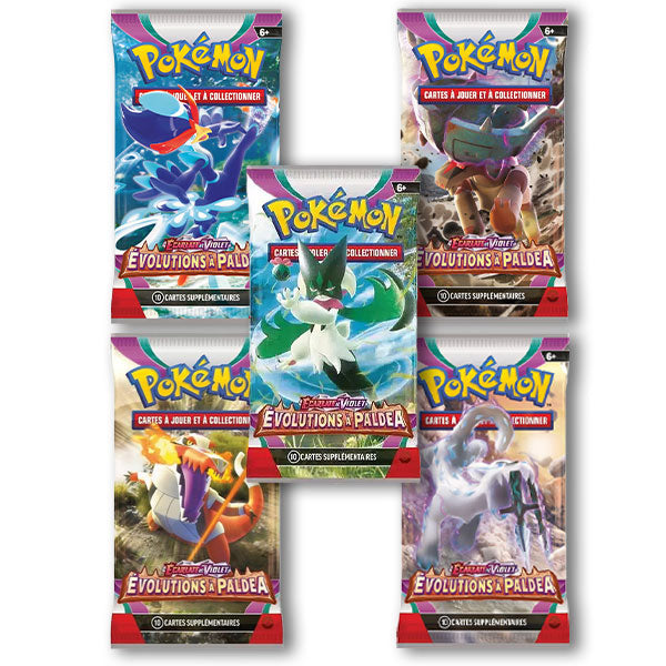 Art Set Booster Pokémon Écarlate & Violet | Evolutions à Paldea [Français]