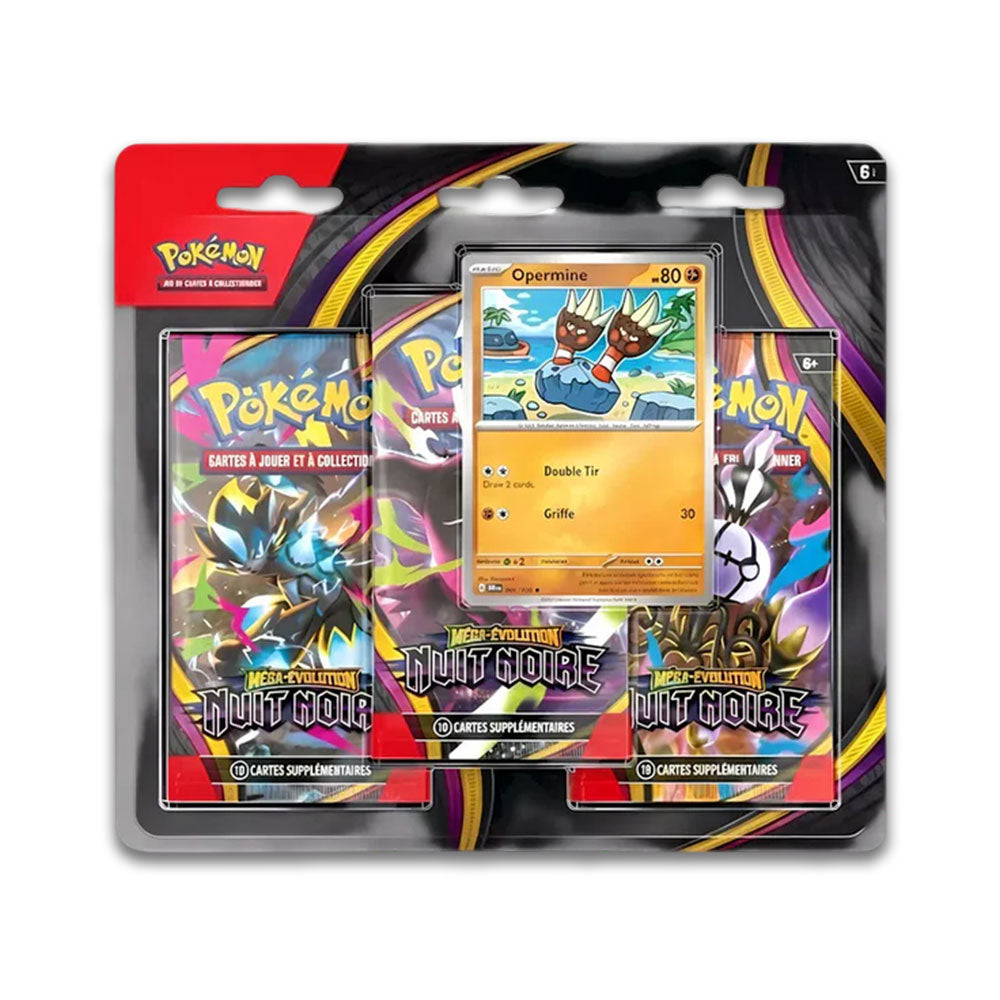 Tri-pack Pokémon | Nuit Noire [Français]