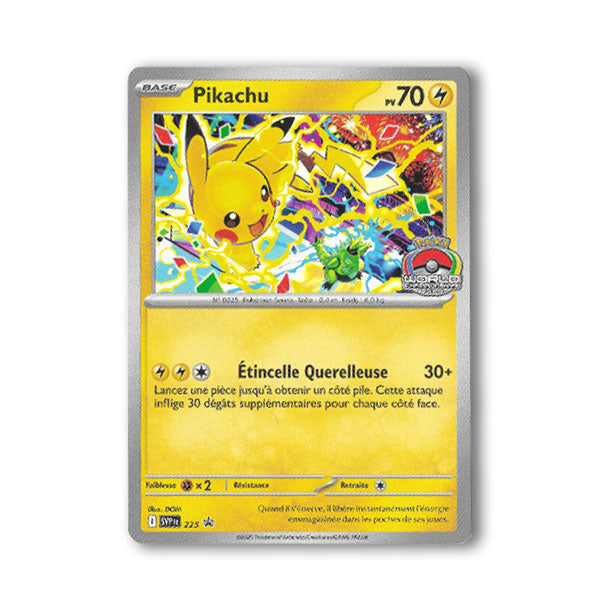 Pikachu Promo SVP 225 Français | World Championship 2025 [non-scellé]