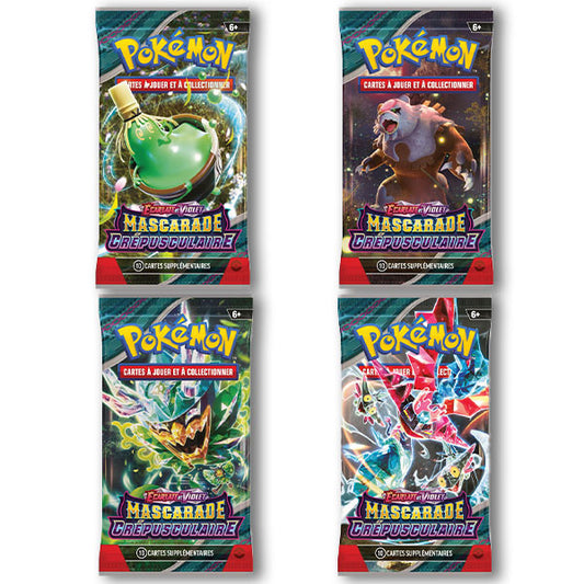Art Set Booster Pokémon Ecarlate & Violet | Mascarade Crépusculaire [Français]