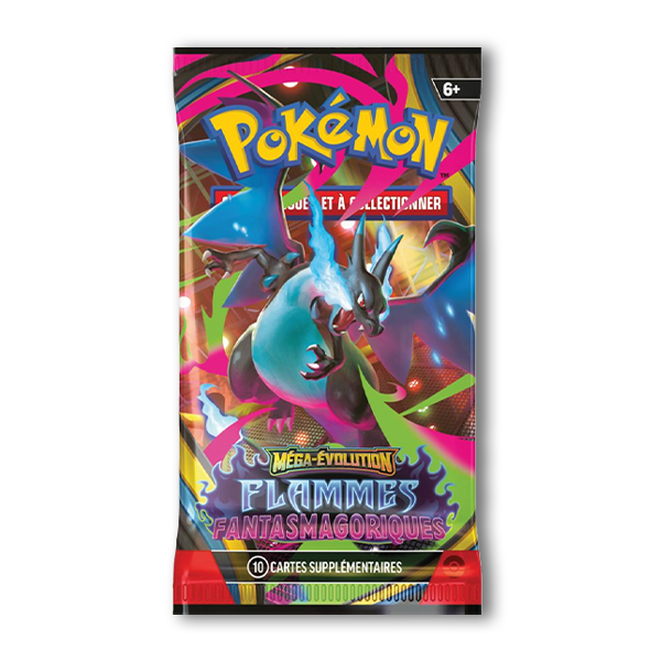 Booster Pokémon | Flammes Fantasmagoriques [Français] (Illustration aléatoire)