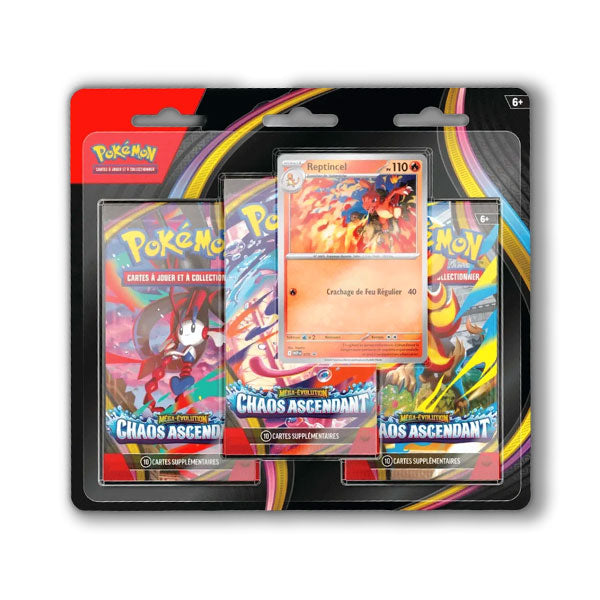 Tri-pack Pokémon | Chaos Ascendant[Français]