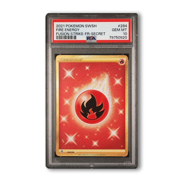 Gold Energie Feu PSA 10 | Poing de fusion [scellé]