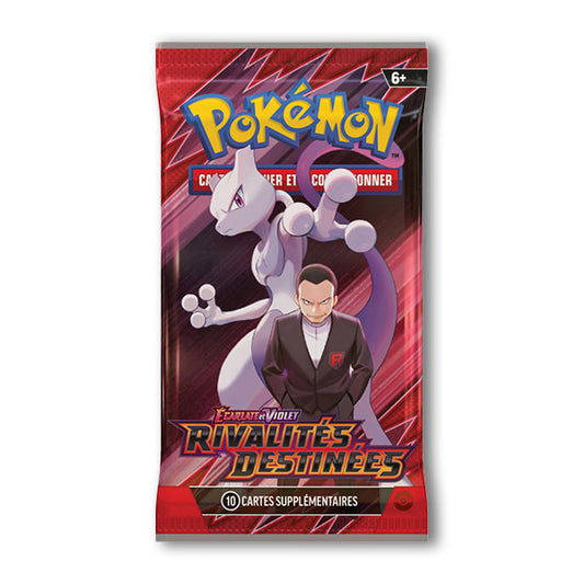 Booster Pokémon Ecarlate & Violet | Rivalités Destinées [Français] (Illustration aléatoire)