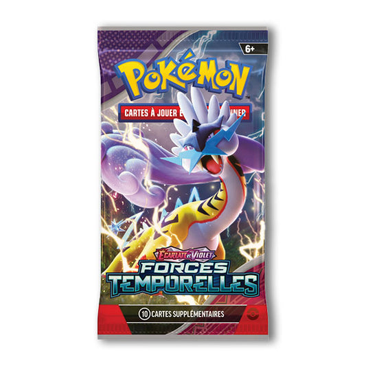 Booster Pokémon Ecarlate & Violet | Forces Temporelles [Français] (Illustration aléatoire)