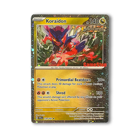 Koraidon Promo Français | Game Stop Stamp Exclu Canada [scellé]